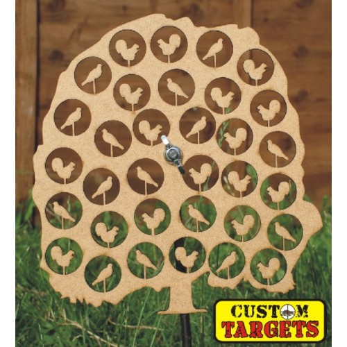 critter tree reactive airgun targets
